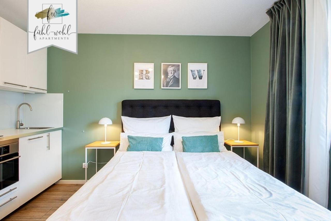 Apt Wahnfried Nr1 - Cityapartment Mit Kueche, Duschbad, Balkon, Parkplatz - Zentral Aber Ruhig Bayreuth Exteriör bild