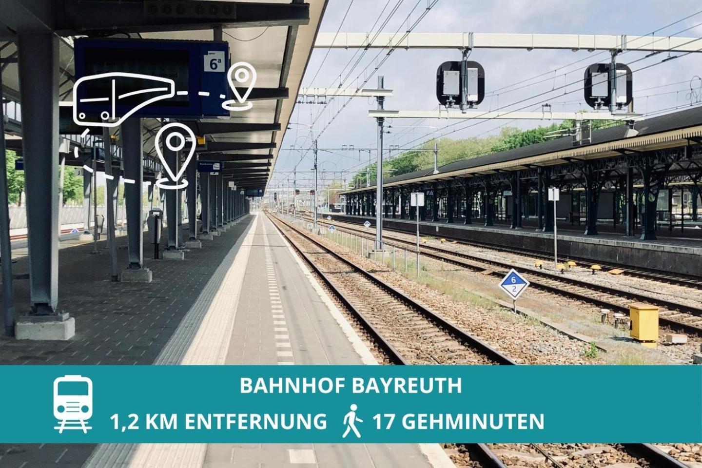 Apt Wahnfried Nr1 - Cityapartment Mit Kueche, Duschbad, Balkon, Parkplatz - Zentral Aber Ruhig Bayreuth Exteriör bild