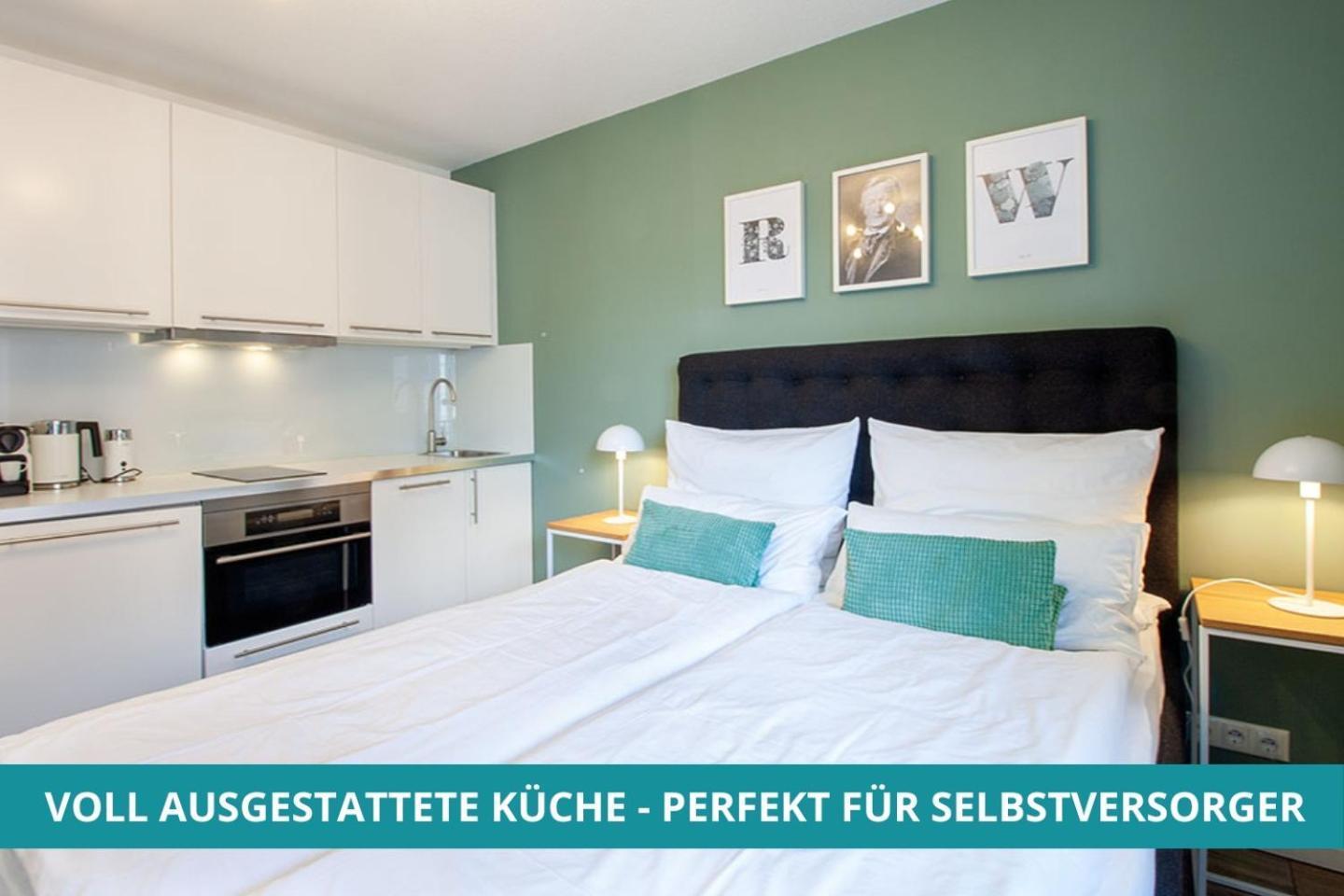 Apt Wahnfried Nr1 - Cityapartment Mit Kueche, Duschbad, Balkon, Parkplatz - Zentral Aber Ruhig Bayreuth Exteriör bild