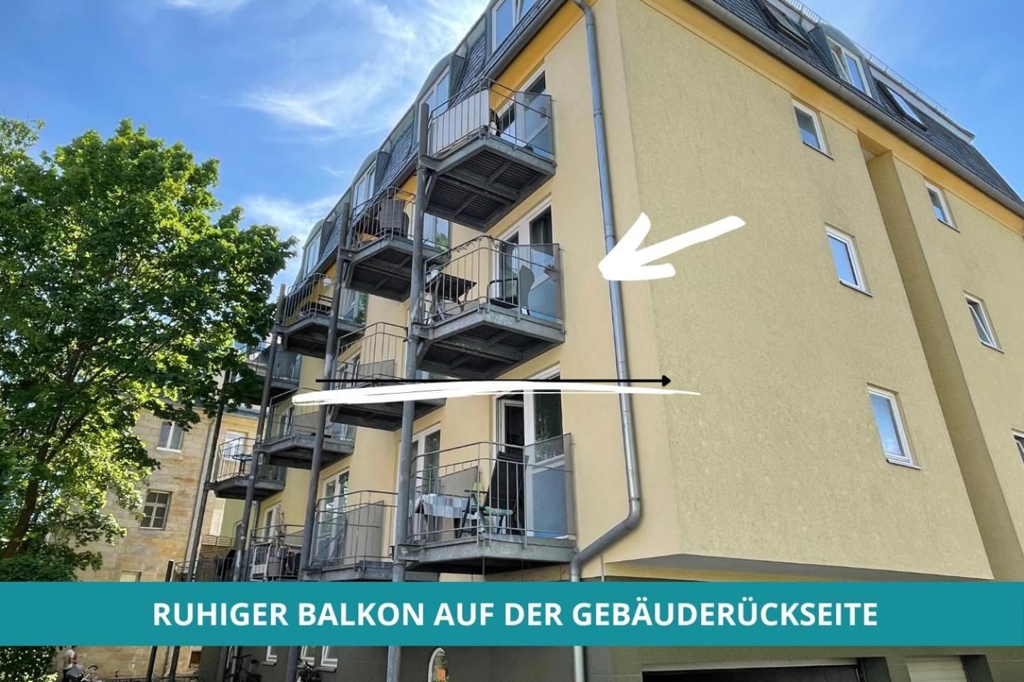 Apt Wahnfried Nr1 - Cityapartment Mit Kueche, Duschbad, Balkon, Parkplatz - Zentral Aber Ruhig Bayreuth Exteriör bild